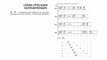 Комплекты B-Slide DB8881Zn полное выдвижение с доводчиком