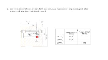 Стабилизатор для широких ящиков ЗИП