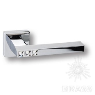 Ручка дверная с кристаллами Swarovski HA105RO11 AZURIT