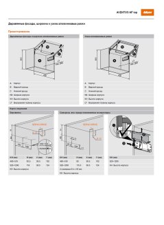 AVENTOS HF top 28/35, выс.600-910 мм, коэф.мощности 10000-19300