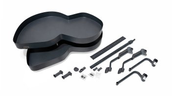 Выкатная корзина для кухни LOTUS KRM10/900-1000/GRPH