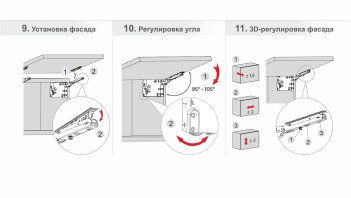 Подъёмный механизм откидной АЭРО ТОП