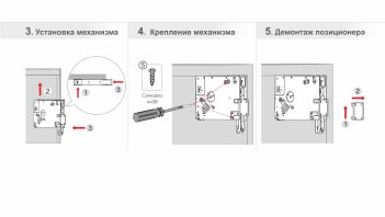 Подъёмный механизм откидной АЭРО ТОП